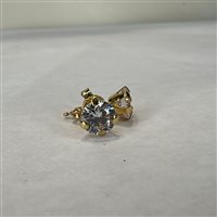 Orecchini Domar Donna in Oro giallo Cubic Zirconia OROR-99-280